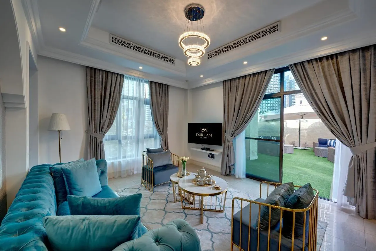 Durrani Homes: Garden Oasis at Souk Al Bahar with Jacuzzi Dubai Apartment